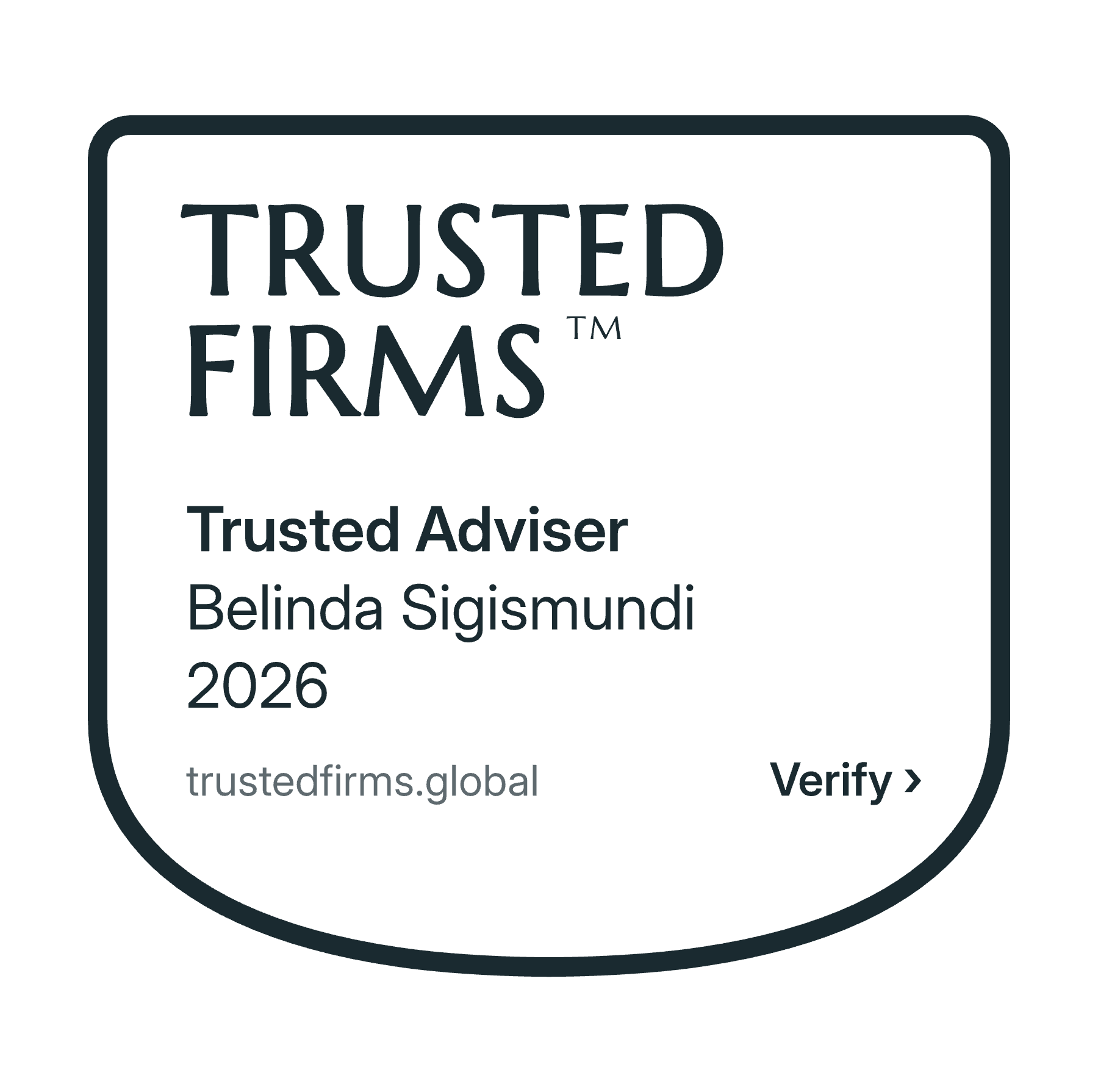 Trusted Adviser – Belinda Sigismundi