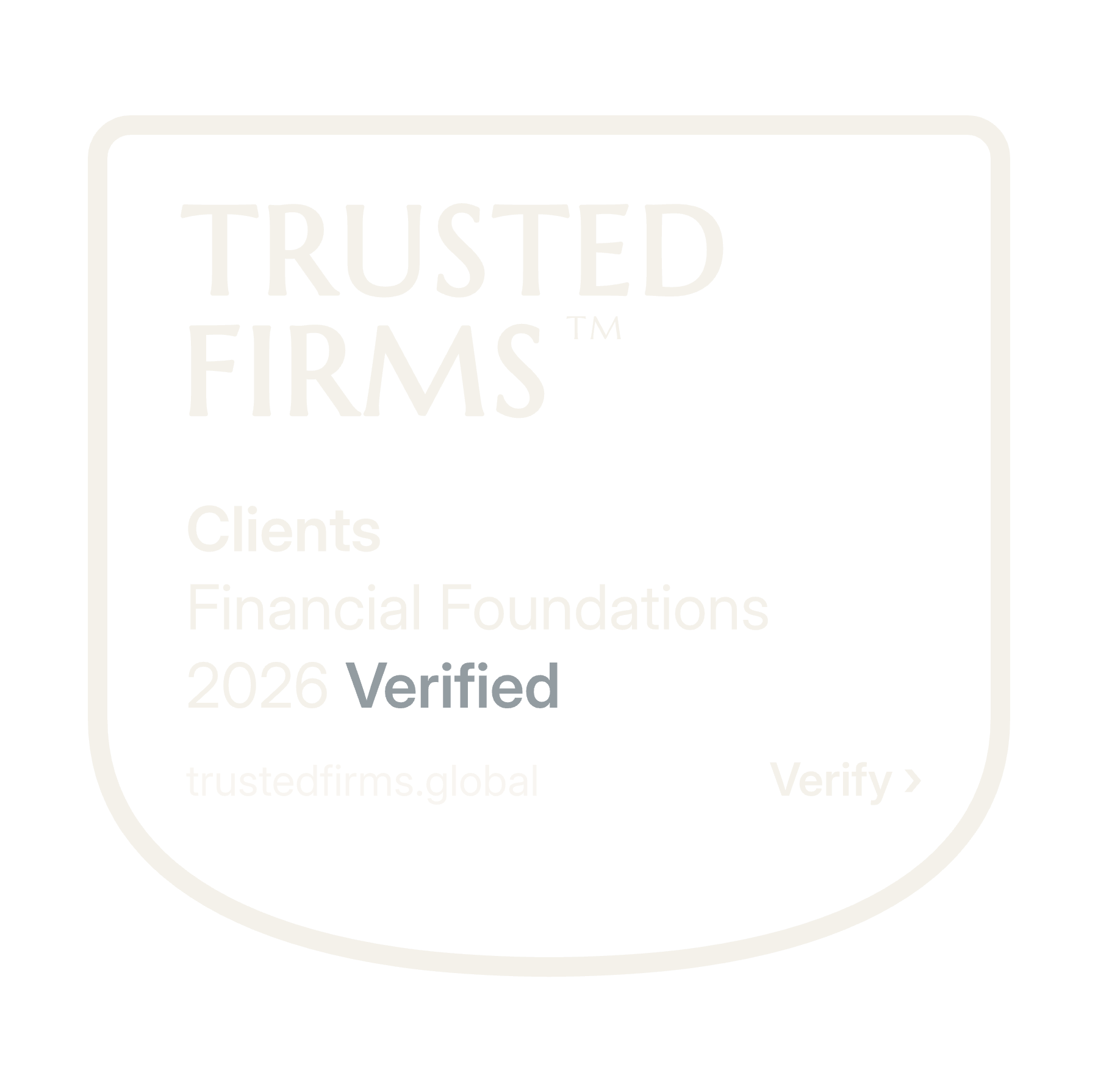 Mark for Financial Foundations, dark backgrounds