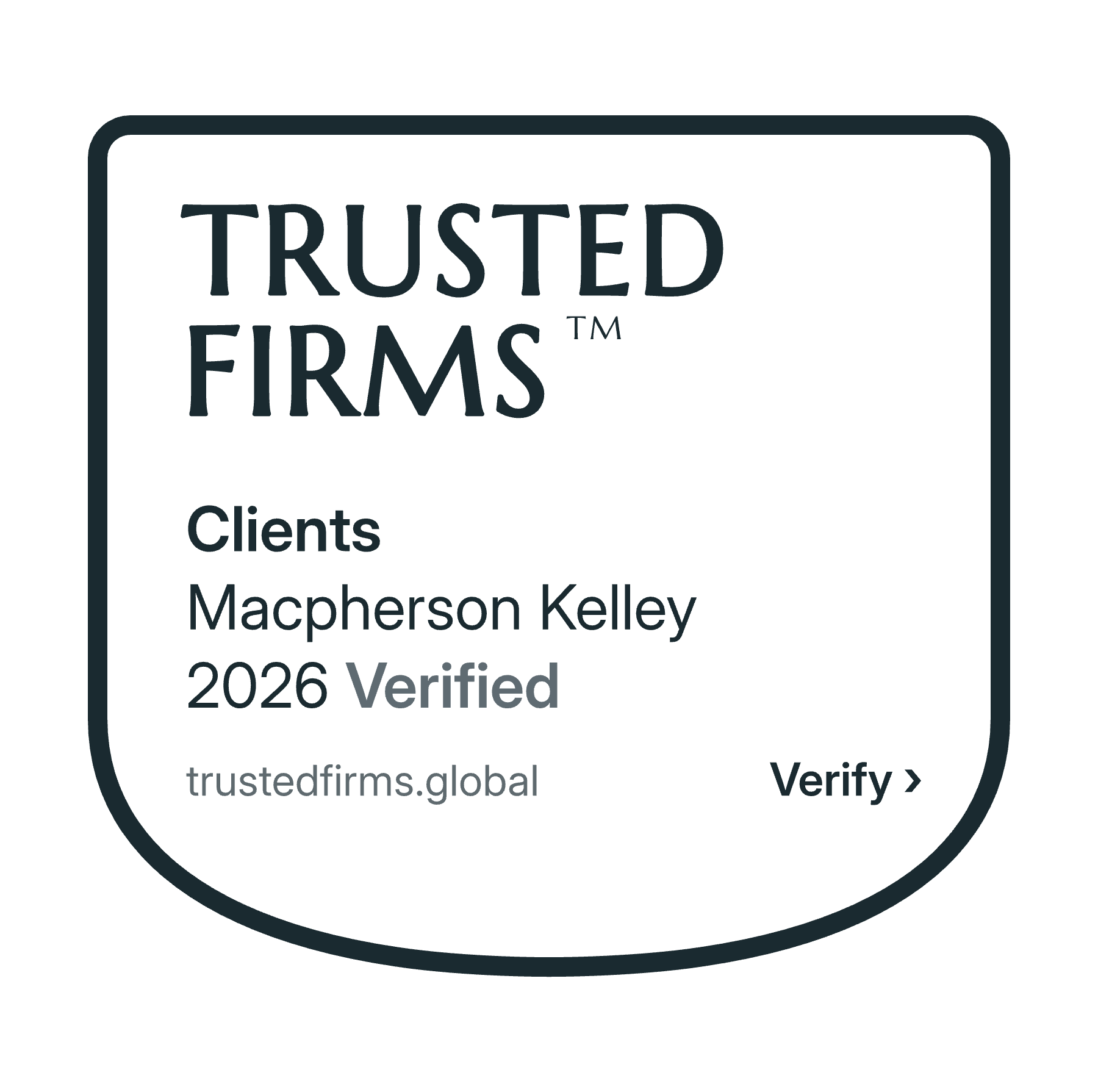 Trusted Firms – Macpherson Kelley